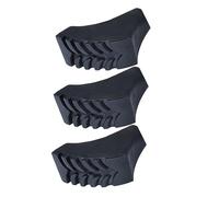 Toddmomy 3 Piezas Protector de Goma Antideslizante para Bastones de Trekking de Resistente y Duradero Compatible con Bastones de Senderismo para Personas Mayores y Actividades