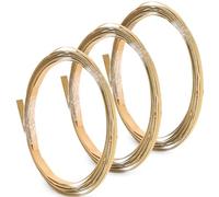 Toddmomy 3 Rollos Listones de Bambú Hechos a Mano para Manualidades y