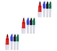 Toddmomy 3 Series Marcadores De Línea para Herramienta De Alineación Reutilizable Rojo Verde Azul Negro Accesorio Práctico para La Precisión El Golf 4 Piezas X 3