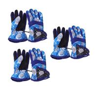 Toddmomy 3 Uds Guantes Cálidos Guantes De Ciclismo Guantes De Bicicleta Para Niños Guantes De Ciclismo Guantes De Esquí Para Niños Guantes De Invierno Guantes Para Deportes Al Aire