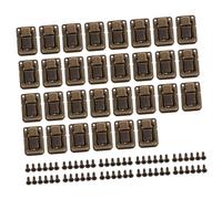 Toddmomy 30 piezas Cierres Antiguos para Cajas de Madera Pestillos de Hierro Engrosado Antióxido para Joyero y Cajas de Regalo Repuestos Duraderos para Uso Hogar y Oficina