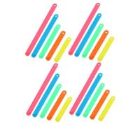 Toddmomy 30 Piezas Tiras Poligonales Encajables para Matemáticas Educativas Montessori Bloques Geométricos Plásticos Seguros para Aula y Hogar Enseñanza Figuras y Cálculo Área Perímetro