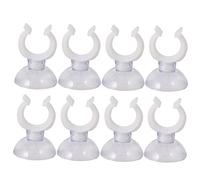 Toddmomy 30piezas Clip Fijo para Acuario Fijador para Pecera Abrazadera Transparente para Pecera Ventosa para Acuarios Ventosas De Abrazadera De Manguera Profesional Soporte para Tubo De