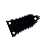 Toddmomy 3agujeros Cubierta Del Alma Del Mástil Para Guitarra Eléctrica De Material De Diseño Repuestos Para Cubierta Del Alma Del Mástil