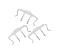 Toddmomy 3piezas Clip De Música De Metal Tipo Clip Portátil Para Libros Musicales Sujetapáginas Para Leer Partituras Accesorios De Lectura Para Libros Plata