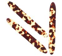 Toddmomy 3piezas Púas De Guitarra Luna De Púas De Plástico Accesorio Musical Para Banjo Arpa Ukelele Profesional