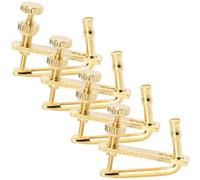 Toddmomy 4 Afinadores Profesionales de Violín de Metal Color Dorado W3, Ajustadores Finos para Cuerdas 4/4-3/4, Accesorios Esenciales Afinación y Reparación de Violines
