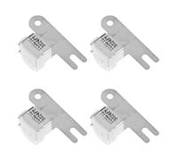 Toddmomy 4 Botones Magnéticos para Grabadora de Casete Estéreo Cabezal Magnético de Casete de Audio Metálico Accesorios Aplicables para Grabadora de Cinta Repuestos Compatibles para Uso