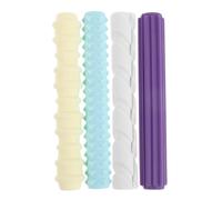 Toddmomy 4 fundas masticables para lápices para niños con sensibilidad sensorial - Fundas de silicona para lápices - Herramientas para masticar y antiestrés para estudiantes, niños y niñas, estilo