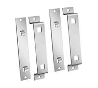 Toddmomy 4 Juegos Soporte para Pajareras y Comederos de Aves Kit de Montaje de Instalación Diseño para Fijar Paredes o Árboles para Entornos Exteriores