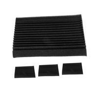 Toddmomy 4 Paneles Acústicos Absorbentes del Sonido Insonorización para Esquinas de Pared, Ideales para Cine y Salas de Karaoke