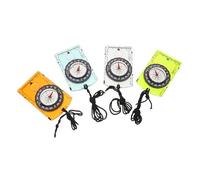 Toddmomy 4 Piezas Brújulas de Orientación con Regla de Herramienta Portátil de Navegación para Senderismo y Camping Compás Acrílico Resistente y para Actividades al Aire