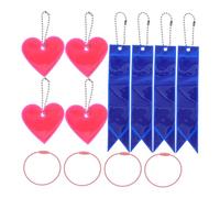 Toddmomy 4 Piezas Colgantes Reflectantes para Ciclismo de Accesorios de Seguridad para Mochilas y Bicicletas Diseño de Cinta para Adultos
