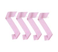 Toddmomy 4 Piezas correa de hombro en faja de brillo en para niñas faja para niñas faja para mujer fajas de dama de honor faja de soltero Paño brillante rosa
