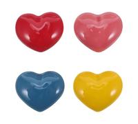 Toddmomy 4 Piezas De Botón De Descarga De Inodoro De Repuesto Botón Pulsador De Inodoro Con Forma De Corazón De Tanque De Botones De Tanque De De