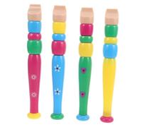 Toddmomy 4 Piezas Flauta Plástica Infantil Instrumento Musical y de Tocar para Educación Musical Casa y Clases la Coordinación