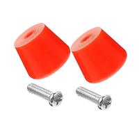 Toddmomy 4 Piezas Frenos de Patines topes del Dedo del pie del patín topes para Patines Pastilla de Freno Herramienta de frenado para Patines Exterior Componente Chicle Cabezal de Freno