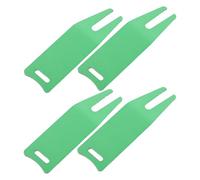 Toddmomy 4 Piezas Herramienta Portátil para Reparación de Divots de Golf en Aleación de Aluminio Verde Funcionalidad Versátil para Mantenimiento en Todo Tipo de Campos