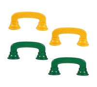Toddmomy 4 Piezas Juguetes Educativos Teléfono Susurrante para Auriculares Didácticos Resistentes y Coloridos para Entrenamiento de Pronunciación y Reconocimiento de Colores