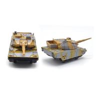 Toddmomy 4 Piezas Juguetes para Coche De Tanque Huili De Cumpleaños Cisterna Modelo De Tanque Camuflaje