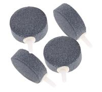 Toddmomy 4 Piezas Piedra Burbuja Acuario Piedra Aire oxigeno Registro pecera pequeño Piedra oxigeno para pecera pequeña Bandeja Burbujas Equipo