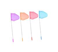 Toddmomy 4 piezas Redes Telescópicas para Juego de Redes Extensibles para Atrapar Insectos y Peces Pequeños Juguete Educativo para Exteriores y Exploración Natural Color Color Aleatorio