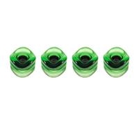 Toddmomy 4 Piezas Ruedas de Patineta de Diseño Irregular Ruedas para y Skateboard Reemplazo para Street Brushing y Danceboarding Color Transparente Verde