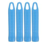 Toddmomy 4 Piezas Tapa Final para Fregona de Plástico Antideslizante para Mangos de Trapeador, Accesorio para Limpieza en Baños y Tareas Comerciales, Compatible con Varios Ganchos