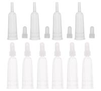 Toddmomy 40 Tapas de Silicona Tpe para Frascos de Ampollas de 2ml Gotero Ergonómico y Abridor Diminuto para Uso en Prácticas de Laboratorio y Manejo de Medicamentos