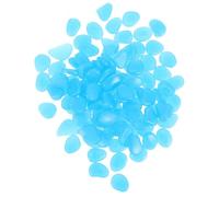 Toddmomy 400 Piedras Que Brillan en la Oscuridad: Piedras Azules para Exteriores, Ideales para paisajismo, Jardines, peceras, acuarios, Caminos, entradas de vehículos, macetas y bonsáis.