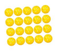 Toddmomy 48 Piezas Pelota Bolas de práctica de Interior Bolas de Entrenamiento de Fiesta Bolas de Agujero Cosas el plastico