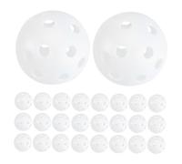 Toddmomy 48 Piezas Pelotas de Golf de Plástico Huecas con Ligeras y Seguras para Entrenamiento Interior y Exterior para Principiantes y Práctica Jardín
