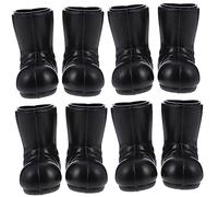 Toddmomy 4pares Mini Botas De Navidad para Casa De Muñecas Zapatos Miniatura De Papá Noel Decoración Festiva para Manualidades y Escritorios