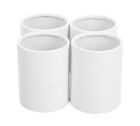Toddmomy 4pcs Caja Redonda Pequeña para Flores, Cilindro de Cartón para, Cubo de Empaque para Flores, Cubo de Papel Blanco para Decoración