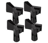 Toddmomy 4piezas Pinza para Micrófono Clip de Micrófono de Soporte para Accesorio para Pinza para Soporte para Uso Estudio o Escenario