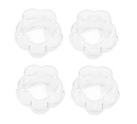 Toddmomy 4piezas Protectora De Perilla De Gas Protección De Seguridad Para Estufas De Gas De Tapa Transparente Para Cocina Protección Quemadores De