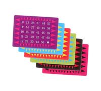 Toddmomy 5 Juegos De Cartas Telepáticas para Trucos Lectura De La Cálculo De Números Trucos De Cartas Telepáticas Trucos De Cartas Telepáticas Papel De Predicción Mental