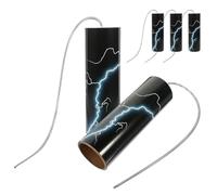 Toddmomy 5 Juegos de Tubos de : Tambor de Resorte, Instrumento de percusión para Hacer Ruido y enseñar música, Tubo de tormenta con sonajero para Fiestas en casa y Tiendas, Divertido Juguete