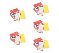 Toddmomy 5 Juegos Tarjeta de de Forma de Color aprendiendo Tarjetas Juguetes cognitivos para Juguete de los de Dibujos Animados Cartas de Juego