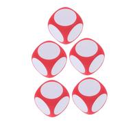 Toddmomy 5 Piezas Dados de Espuma para Mesa Fiesta y Manualidades DIY Dados y Reutilizables para Enseñanza y Decoración