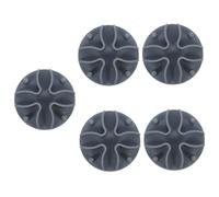 Toddmomy 5 Piezas Placa de Silicona para lamer Mascotas lamideros para Perros con Ventosa Estera del Rompecabezas de Snuffle Diver Fitness Almohadilla para Comer Lento para Perros Alimentar