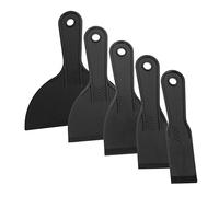 Toddmomy 5 Raspadores De Lechada Para Quitar Papel Tapiz Herramientas Para Envolver Vinilo Raspador De Pintura Espátula Para Pintura Automotriz Raspador De Plástico Raspador De