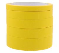 Toddmomy 5 rollos Cinta de Carrocero para Pintar Cinta de Papel Fácil de Rasgar Protege Coches y Paredes para Pintura y Decoración