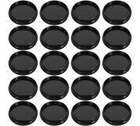 Toddmomy 55piezas Discos de Encuadernación de Plástico para Carpeta de Estilo Mushroom Discbound para Cuadernos Albums y Planner con Diseño de Giro Dañar Páginas