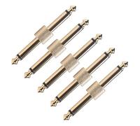 Toddmomy 5piezas Accesorios De Guitarra Eléctrica Conectores Jack De Pedal De Efecto Cable De Organizador