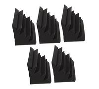 Toddmomy 5piezas Algodón Fonoabsorbente De Material Insonorización Trampas De Graves Antillamas Para Reducción De Sonido Paredes De Ktv Acústica De Baja Frecuencia