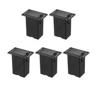 Toddmomy 5piezas Estuche para Batería de Guitarra Portapilas para Pastillas Activo Caja de Batería Accesorios para Instrumento Eléctrico