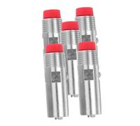 Toddmomy 5Piezas Nipples de Agua para Cerdo Inoxidable Sistema Automático de Bebedero para Lechones Diseño Higiénico Material Duradero