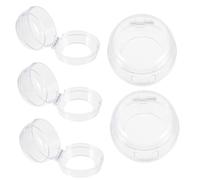 Toddmomy 5piezas Protectores Para Perillas De Estufa De Plástico Para Seguridad Infantil Cocina Cubre Encimera Gas