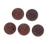 Toddmomy 5piezas Roca Volcánica para Acuarios Estanques y Filtración De Agua Piedra Natural Decorativa para Jardines y Peceras De Guijarros Redondos De Lava para Paisajismo